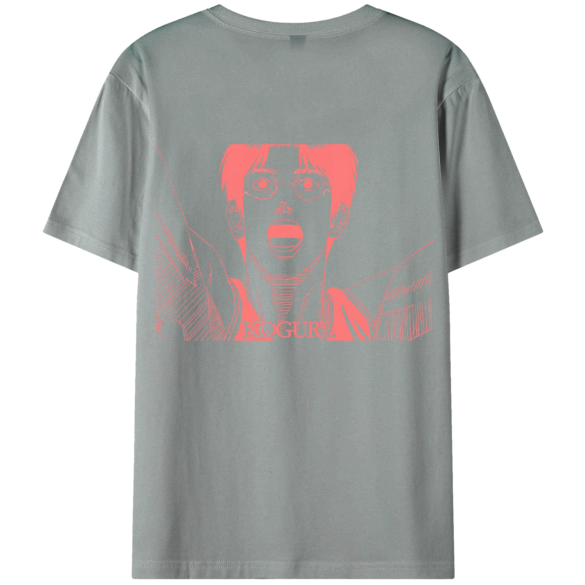 （画像用） SLAM DUNK／スラムダンク 綿100％ メンズ半袖Tシャツ（バックプリント） 通気性